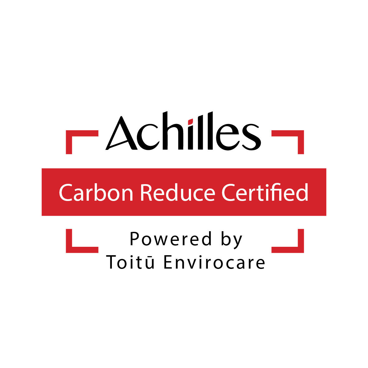Achilles Carbon Reduce Stamp - Certified